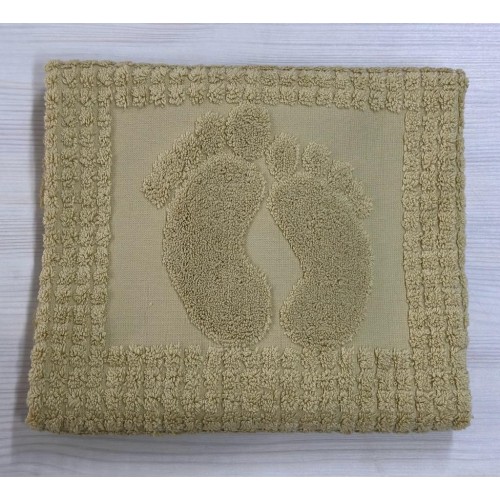 Набор полотенец EFOR из 1-ого предмета (50*70) SARI (горчичный) ножки