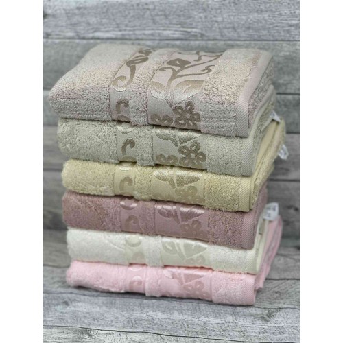 Полотенце Pupilla CLAS (6 шт.) бамбук (50*90)