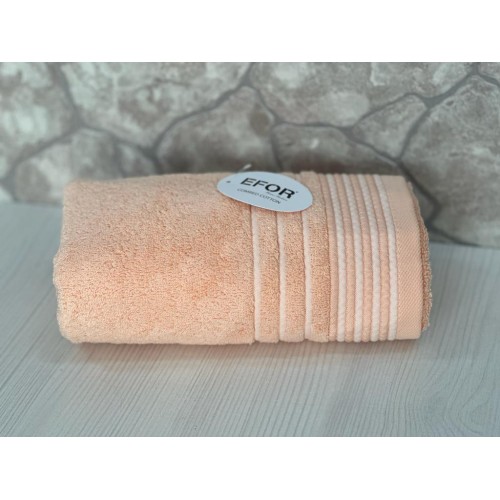 Набор полотенец EFOR из 1-ого предмета (50*90) персиковый