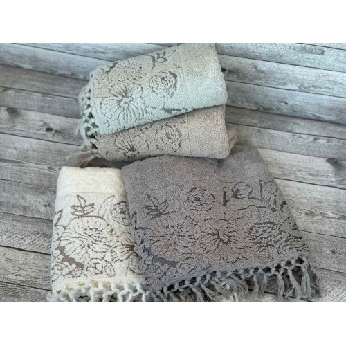 Полотенце Pupilla SEMBOL (4 шт.) хлопок (70*140)