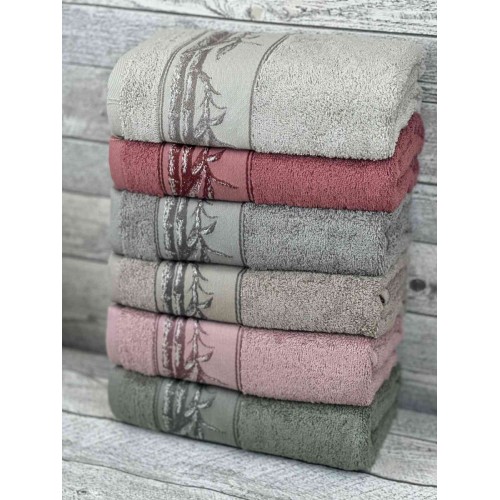 Полотенце Pupilla ISABEL (6 шт.) бамбук (50*90)