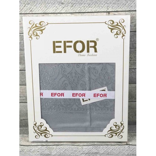 Скатерть EFOR 160x220 KDK PANO2 GRI серый