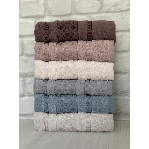 Полотенце EFOR LEGO 6 шт хлопок (50*90)