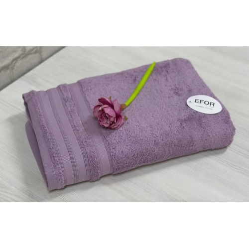 Набор полотенец EFOR NEW KOLLECTION из 1-ого предмета (50*90) LILA сиреневый