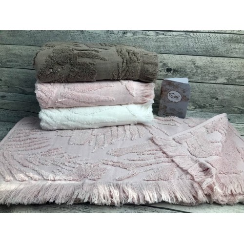 Полотенце SIKEL AMAZON SACAKLI (BUKLE) 4 шт хлопок (70*140)
