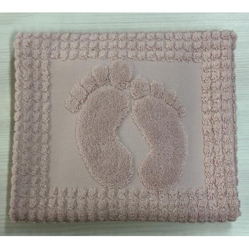 Набор полотенец EFOR из 1-ого предмета (50*70) GULKURUSU (сухая роза) ножки