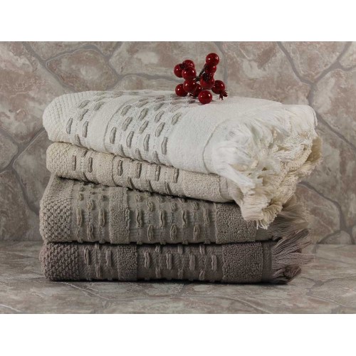 Полотенце Pupilla STORY (4 шт.) хлопок (70*140)