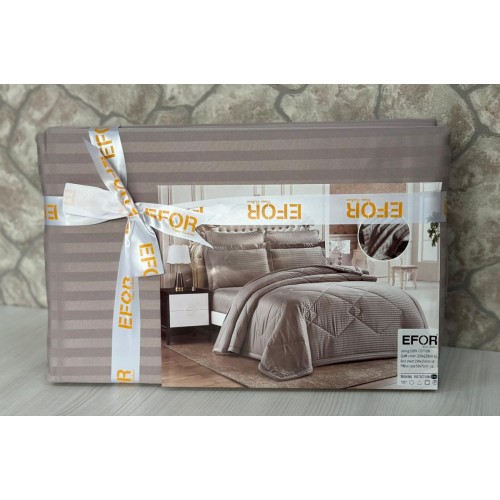 КПБ EFOR SATIN LEYLAK сиреневый 1,5