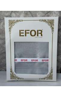 Скатерть EFOR ECRIN 160*220 прямоугольная серый (GRI)