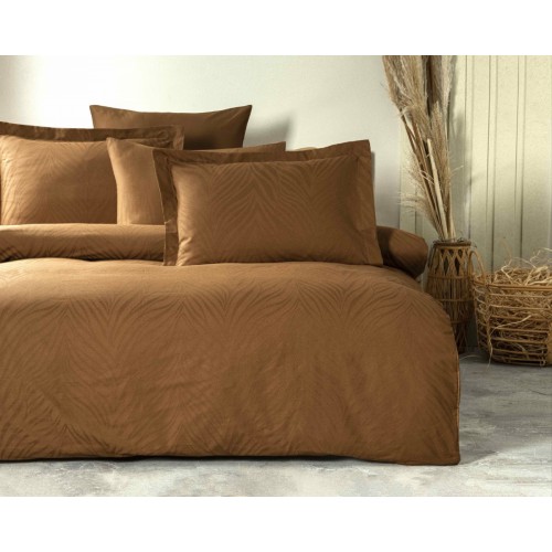 КПБ Ecosse Satin Jakar (ZEBRA) евро кофейный KAHVE