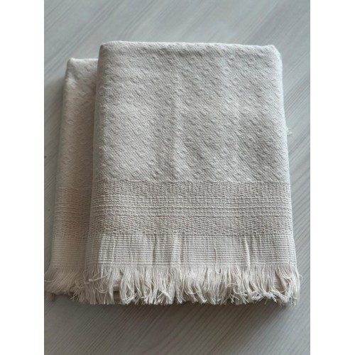 Набор полотенец TROPICAL из 2-х пред (50*90;70*140) бежевый BEJ