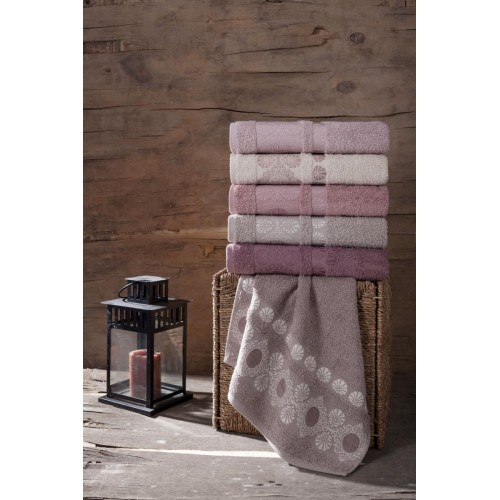 Полотенце Pupilla HEIDI DRAY (6 шт.) хлопок (50*90)