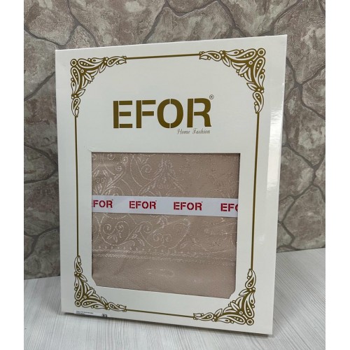 Скатерть EFOR 160x220 KDK PANO2 S.KAHVE капучино