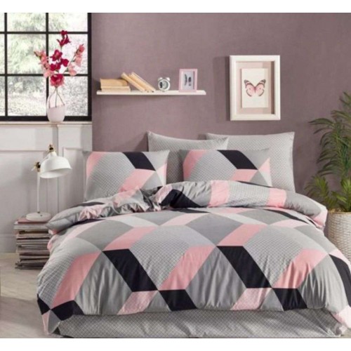 КПБ EFOR RANFORCE (PETEK PEMBE) 1,5