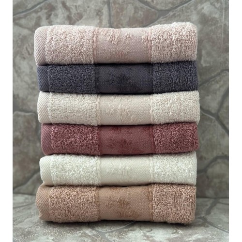 Полотенце EFOR BELINDA 6 шт хлопок (30*50)