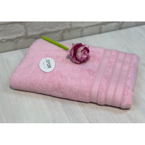 Набор полотенец EFOR NEW KOLLECTION из 1-ого предмета (50*90) PEMBE розовый