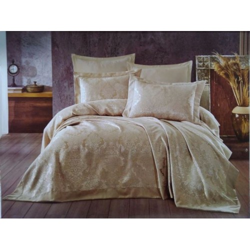 Покрывало EFOR (Gardines) с наволочками MARGARITKA (240*260) бежевый BEJ