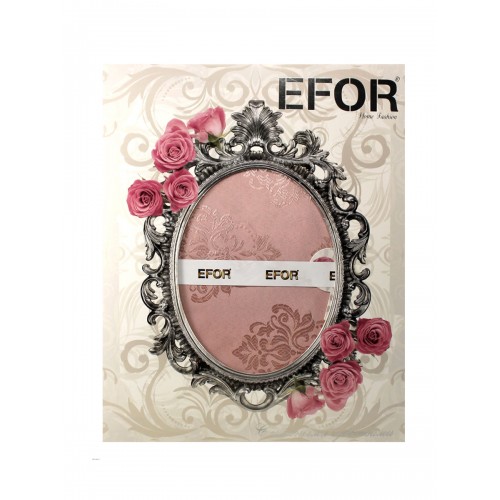 Скатерть EFOR DAMASK 160*220 прямоугольная пудровый PUDRA
