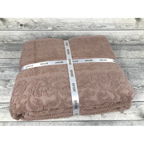 Покрывало EFOR махровые (200*220) кофейный