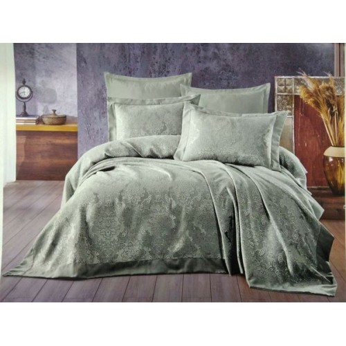 Покрывало EFOR с наволочками MARGARITKA (240*260) серый (gri)