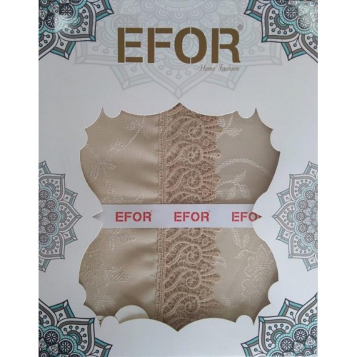 Скатерть EFOR 160x220 KDK S.KAHVE капучино