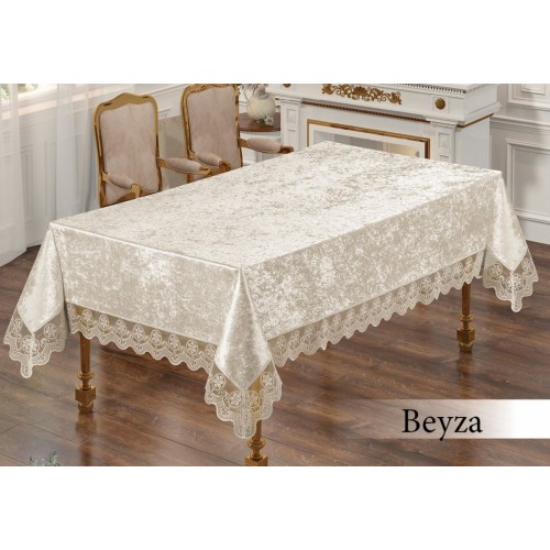 Скатерть EFOR BEYZA 160*220 прямоугольная капучино (S.KAHVE)