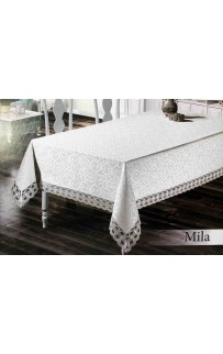 Скатерть EFOR MILA 160*220 прямоугольная капучино CAPI