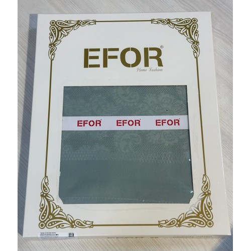 Скатерть EFOR DORE 160*220 прямоугольная бирюзовый MINT