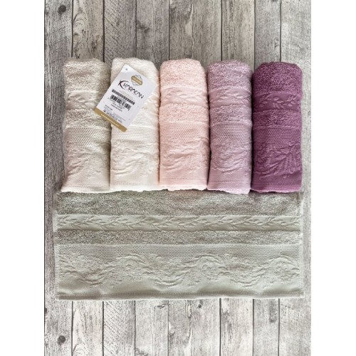 Полотенце KARACAN YASEMIN 6 шт хлопок (50*85)