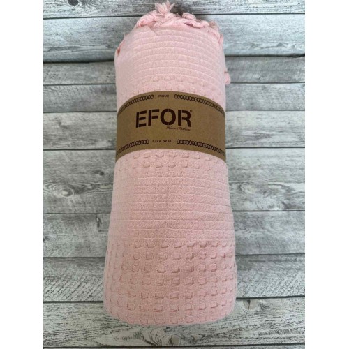 Покрывало EFOR пике SACAKLI 220*240 розовый GULKURUSU