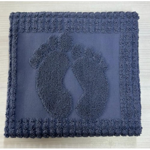 Набор полотенец EFOR из 1-ого предмета (50*70) LACIVERT (темно-синий) ножки