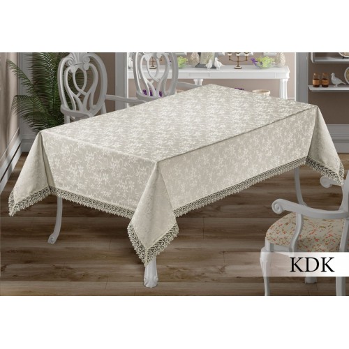 Скатерть EFOR KDK 160*350 кремовый (KREM)