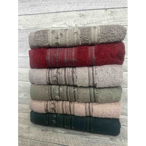 Полотенце Pupilla GOLDEN (6 шт.) бамбук (50*90)