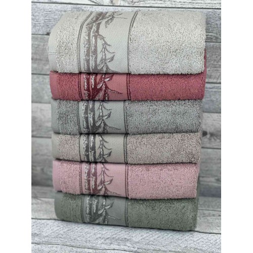 Полотенце Pupilla ISABEL (6 шт.) бамбук (70*140)