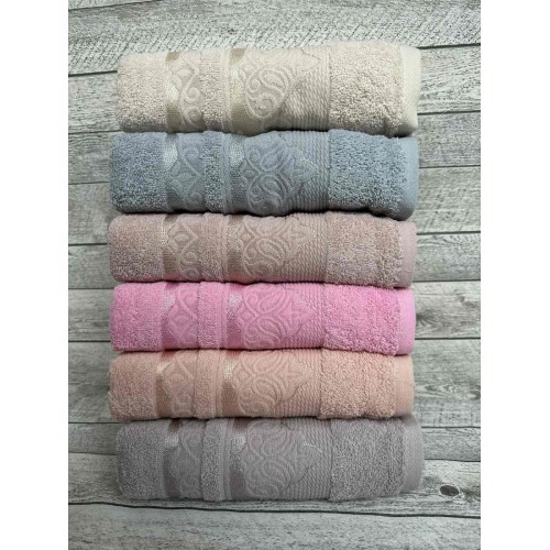 Полотенце EFOR DREAM 6 шт хлопок (50*90)