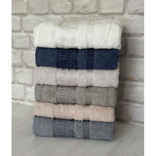 Полотенце EFOR MATRIX 6 шт хлопок (50*90)