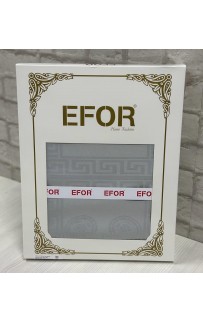 Скатерть EFOR Buta royal 160*220 прямоугольная серый (GRI)