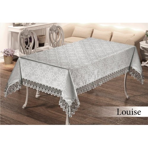 Скатерть EFOR LOUISE 160x220 серый