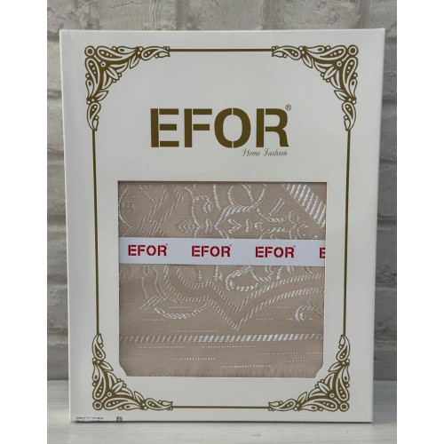 Скатерть EFOR HAFSA 160*220 прямоугольная капучино CAPI