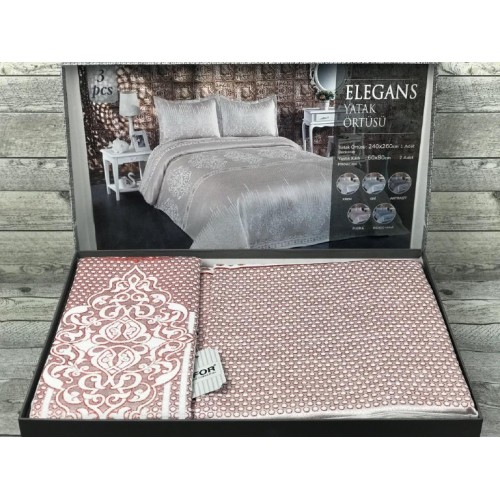 Покрывало EFOR с наволочками Elegans (240*260) красный