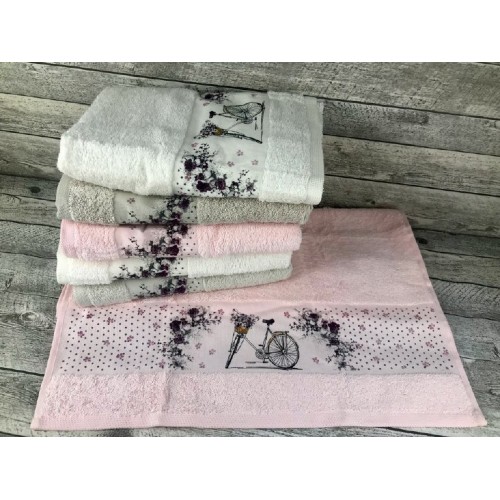 Полотенце Pupilla MARLIN (6 шт.) бамбук (70*140)