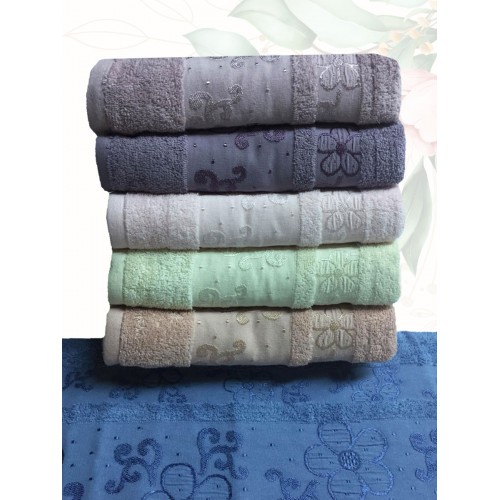 Полотенце EFOR DAISY 6 шт хлопок (70*140)