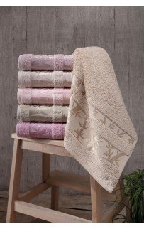 Полотенце Pupilla ELIT (6 шт.) бамбук (50*90) модель 2