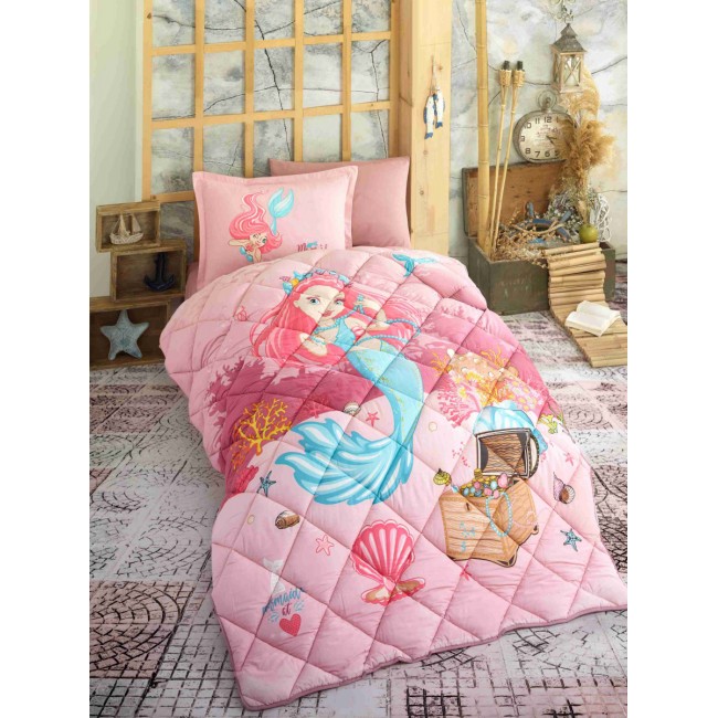 КПБ Clasy Ranforce (DELFIN PEMBE) 1.5 (набор с одеялом) КПБ Clasy Ranforce (DELFIN PEMBE) 1.5 (набор с одеялом)