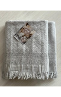 Набор полотенец TROPICAL из 2-х пред (50*90;70*140) синий MAVI