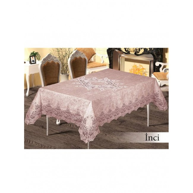 Скатерть Maison Royale INCI 160*220 пудра Скатерть Maison Royale INCI 160*220 пудра