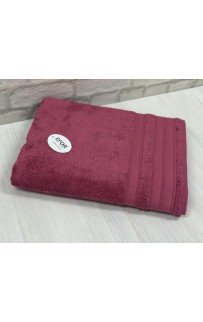 Набор полотенец EFOR NEW KOLLECTION из 1-ого предмета (70*140) GULKURUSU бордовый