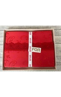 Скатерть EFOR 160x220 KDK KIRMIZI красный