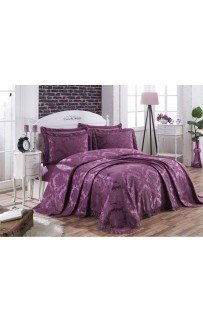 Покрывало EFOR (Gardines) с наволочками DIANA 240*260 сиреневый MOR