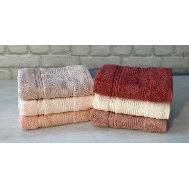 Полотенце LUZZ SAHRA (70*140) 6 шт